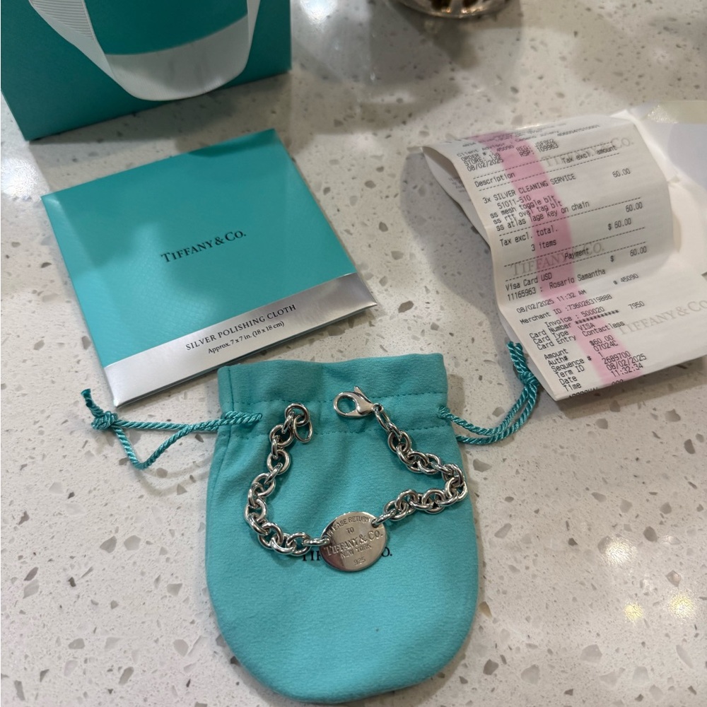 Tiffany & Co. Silver Chain Bracelet